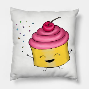 Happy Lil Cupcake Pillow