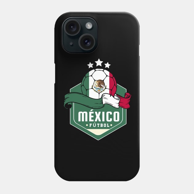 Mexico Futbol Phone Case by footballomatic