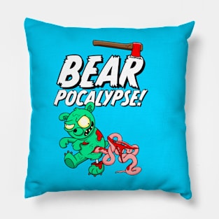BEARPOCALYPSE! Zombie Bear Pillow