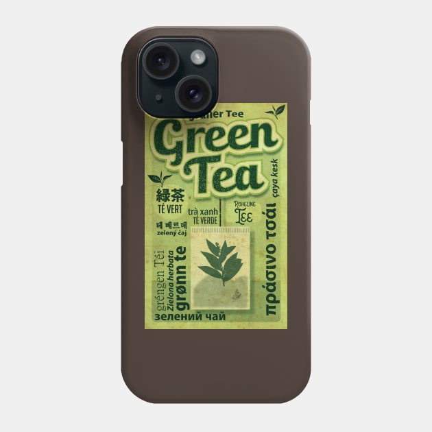 International Green Tea Phone Case by CTShirts