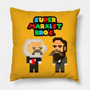 Marx and Engels Pillow