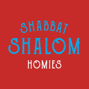 Vintage Shabbat Shalom Homies Jewish T-Shirt