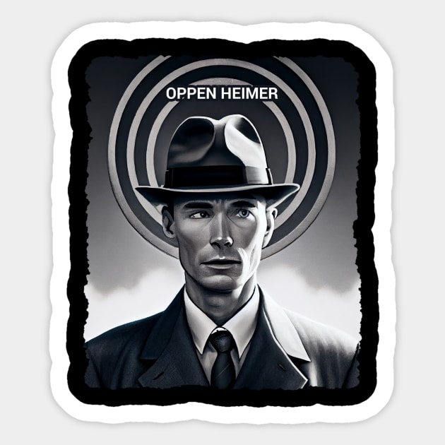 Oppenheimer Sticker by Movie Posters Galore - Pixels