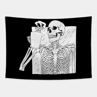 Funny Skeleton Tapestry