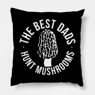 Dad Mushroom Hunting Morel Hunt Father Gift Hiking Pillow