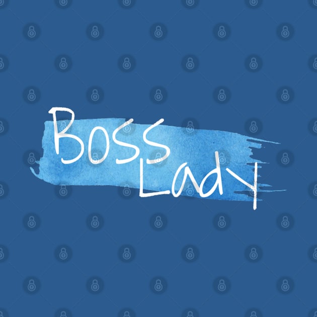 Boss lady (blue) by Lala Mew