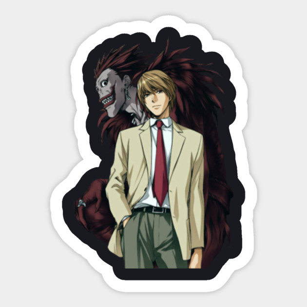 Yagami And Ryuk Anime Death T Shirt Note Death Note Aufkleber Teepublic De