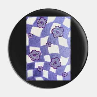 Purple painting Pin