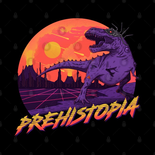 Prehistopia ✅ Dinosaurs and Cyberpunk by Sachpica