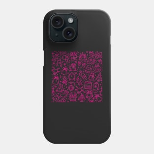 we wish you happy christmas and happy new year Phone Case