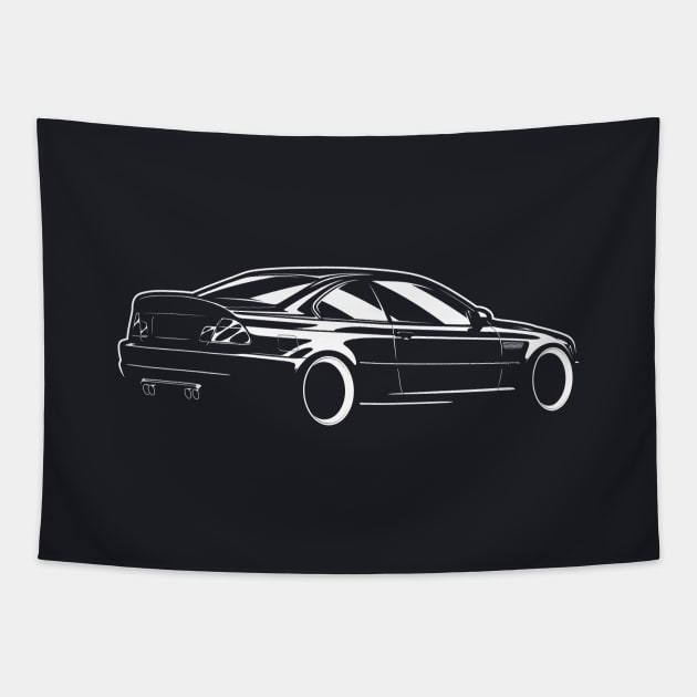 E46 M3 Coupe Tapestry by KaroCars