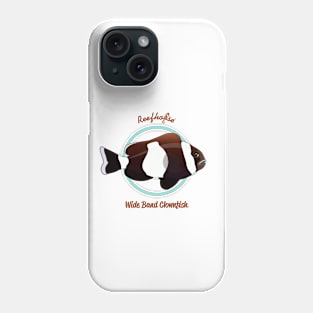 Wide Banded Clownfish Phone Case