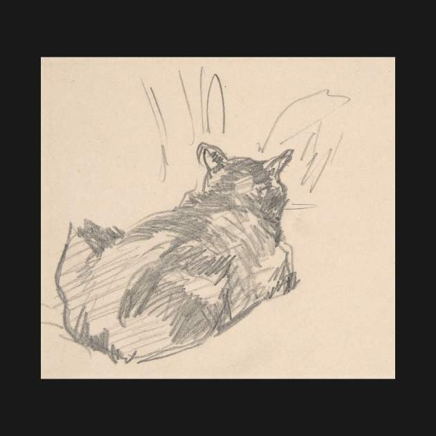 Sketch of cat by Manet by mike11209