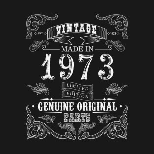 48 Year Old, Limited Edition | Vintage 1973 Birthday Gift T-Shirt