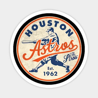 Old Houston Astros By Buck Magnet