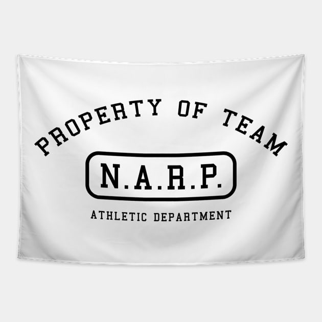 Property of Team NARP Tapestry by College Mascot Designs