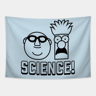 Muppets Science Bunsen and Beaker Tapestry