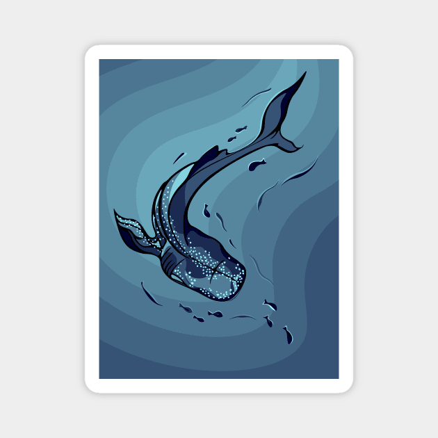 Whale Shark Magnet by masha