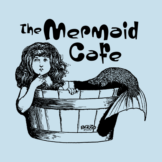 Mermaid Cafe1 by BonzoTee