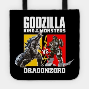 Godzilla King of the Monsters vs Dragonzord Tote