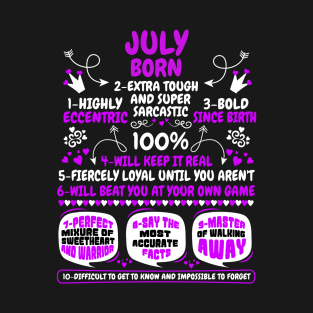 July Born T-Shirt