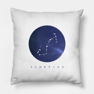 Scorpius (Scorpio) Constellation Pillow