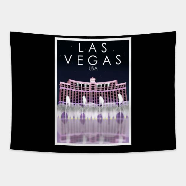 Las Vegas Tapestry by Omega Art