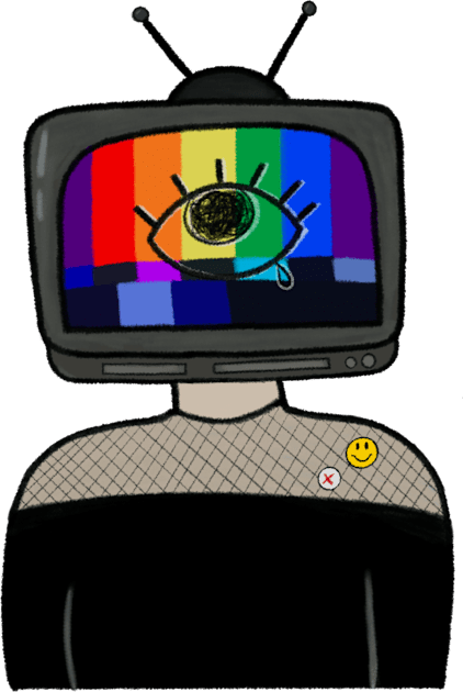 please stand by 📺 Kids T-Shirt by kuush0