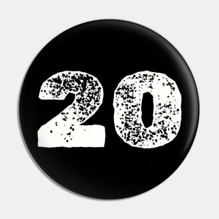 20 number Pin