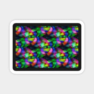 Seamless Repeating Pattern Of  Tartan Design Magnet