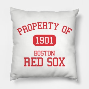 Property of Boston Red Sox Pillow