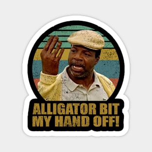 Alligator Bit My Hand Off! Magnet