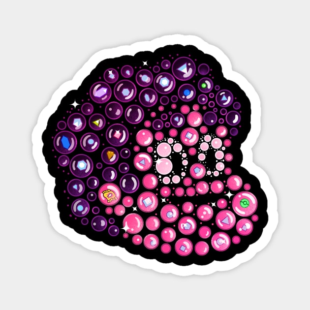 Bubbly Personality Magnet by stevenlefcourt