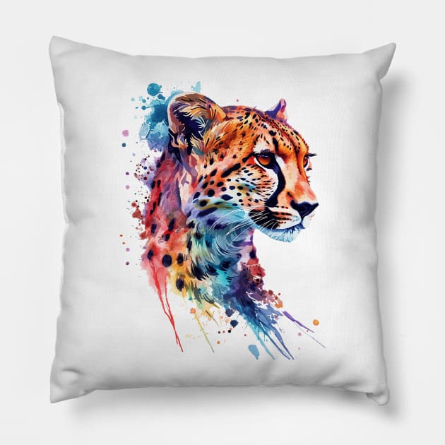 leopard Pillow by weirdesigns