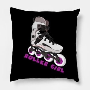 Roller Girl Pillow