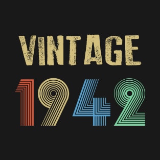 Vintage 1942 Birthday T-Shirt