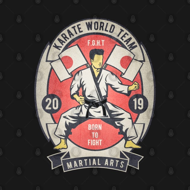 Karate World Team by Tempe Gaul