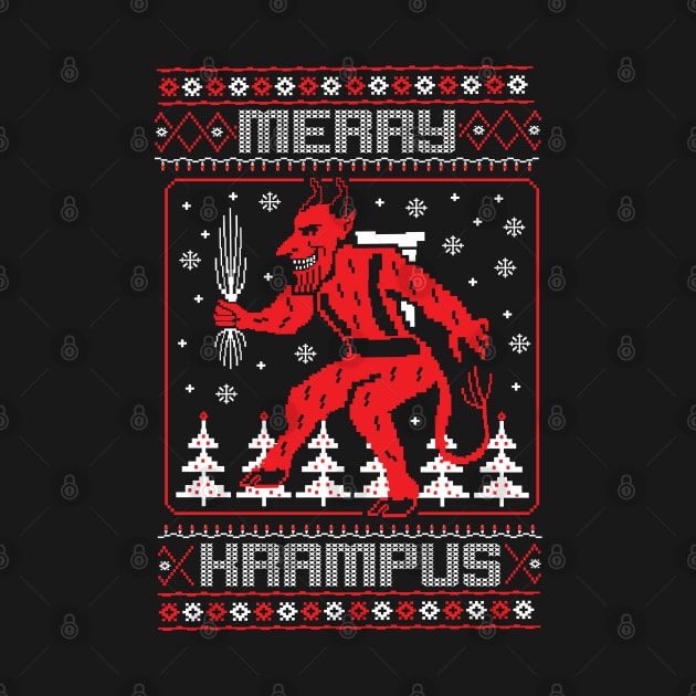 Krampus Ugly Sweater by chrisraimoart