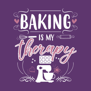 Baking Is Therapy T-Shirt