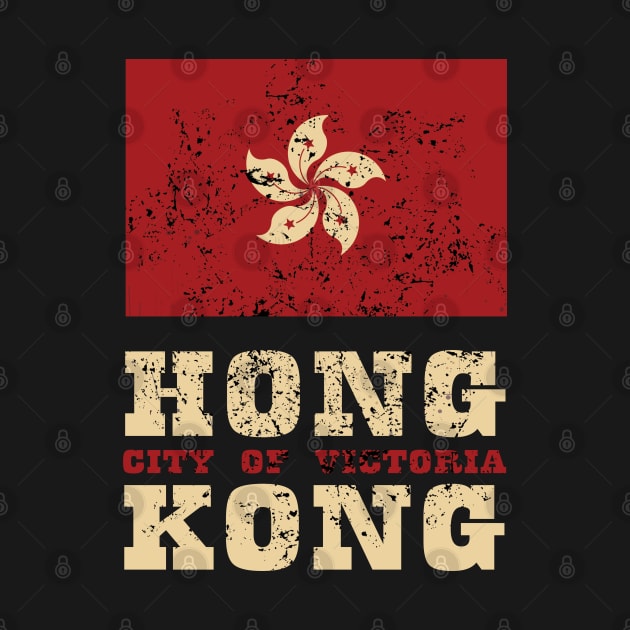 Flag of Hong Kong Special Administrative Region of the People's Republic of China by KewaleeTee