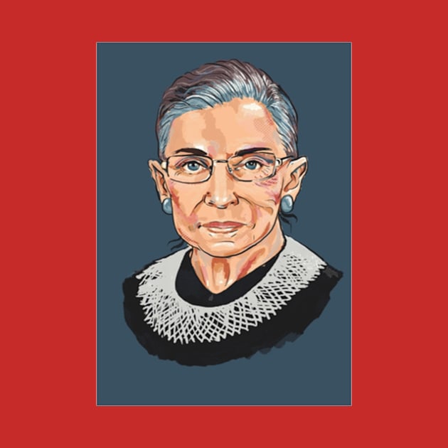 Ruth Bader Ginsburg RBG by burhansannusi