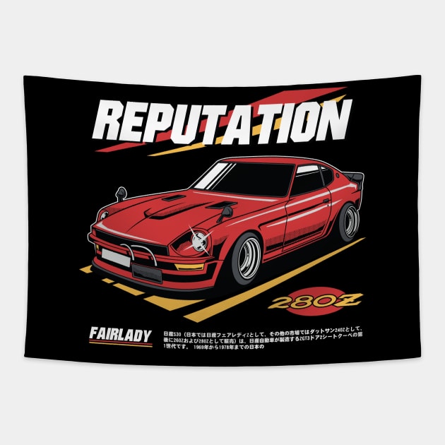 Datsun Fairlady 280z Tapestry by cturs