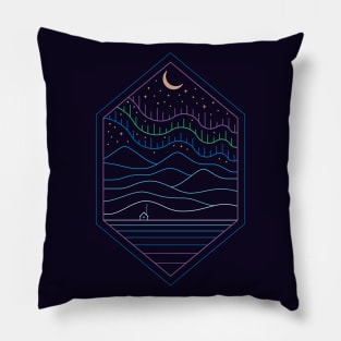 Lights Of The North Pillow