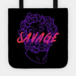 Savage Retro Greek God, Fashion Streetwear Modern Tote