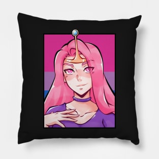 Bonnibel Bubblegum Bisexual Flag Pillow