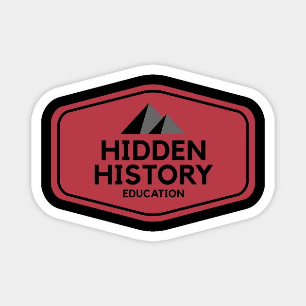 Hidden History logo Magnet by Hidden History