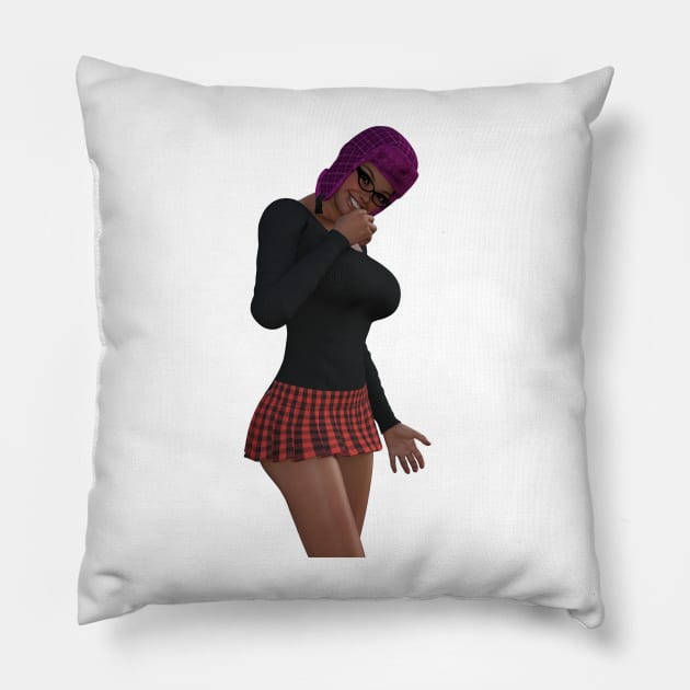 Maria from Cadulium Pillow by Osgoode Media