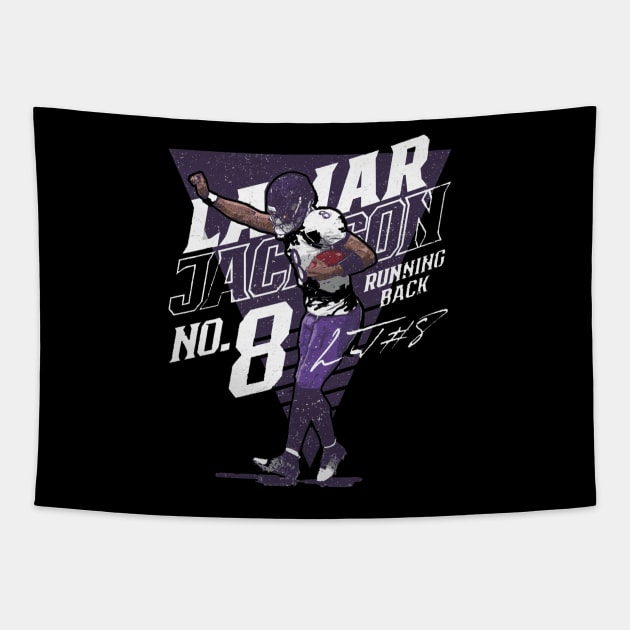 Lamar Baltimore Touchdown Dance Tapestry by ClarityMacaws