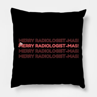 Merry Christmas radiologist Pillow