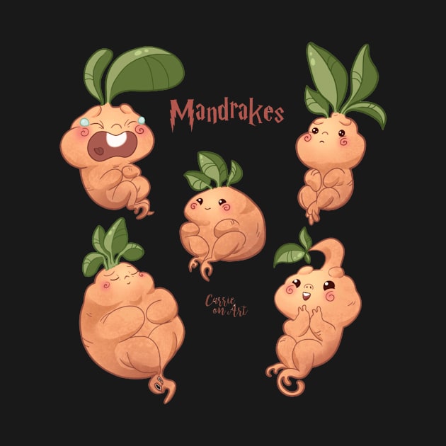 Mandrakes by Carrie on Art